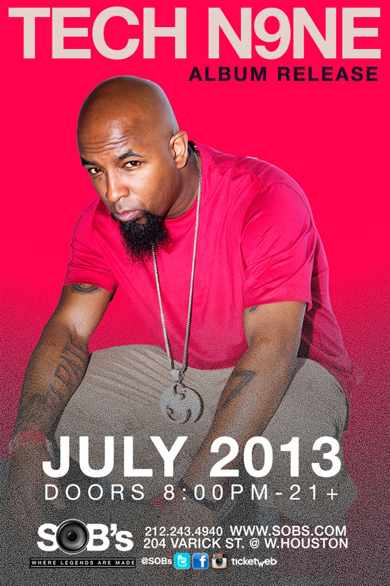 Tech N9ne Collaborates with Cee-Lo Green, Big K.R.I.T., and Kutt ...