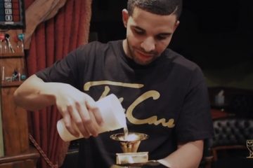 Drake Drinking Out Of Grammy