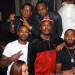 Meek and friends at Hennessy NYE event