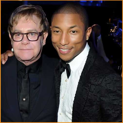 Pharrell Williams Elton John