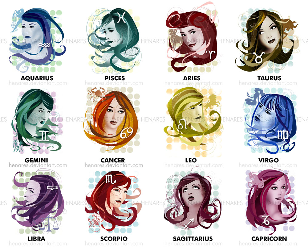 star signs   horoscope set by henares