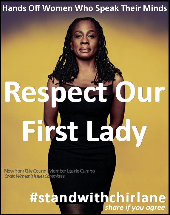 Chirlane McCray Respect our First Lady