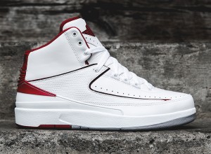 The Source |Sneaker Of The Day: Air Jordan 2 White/Red