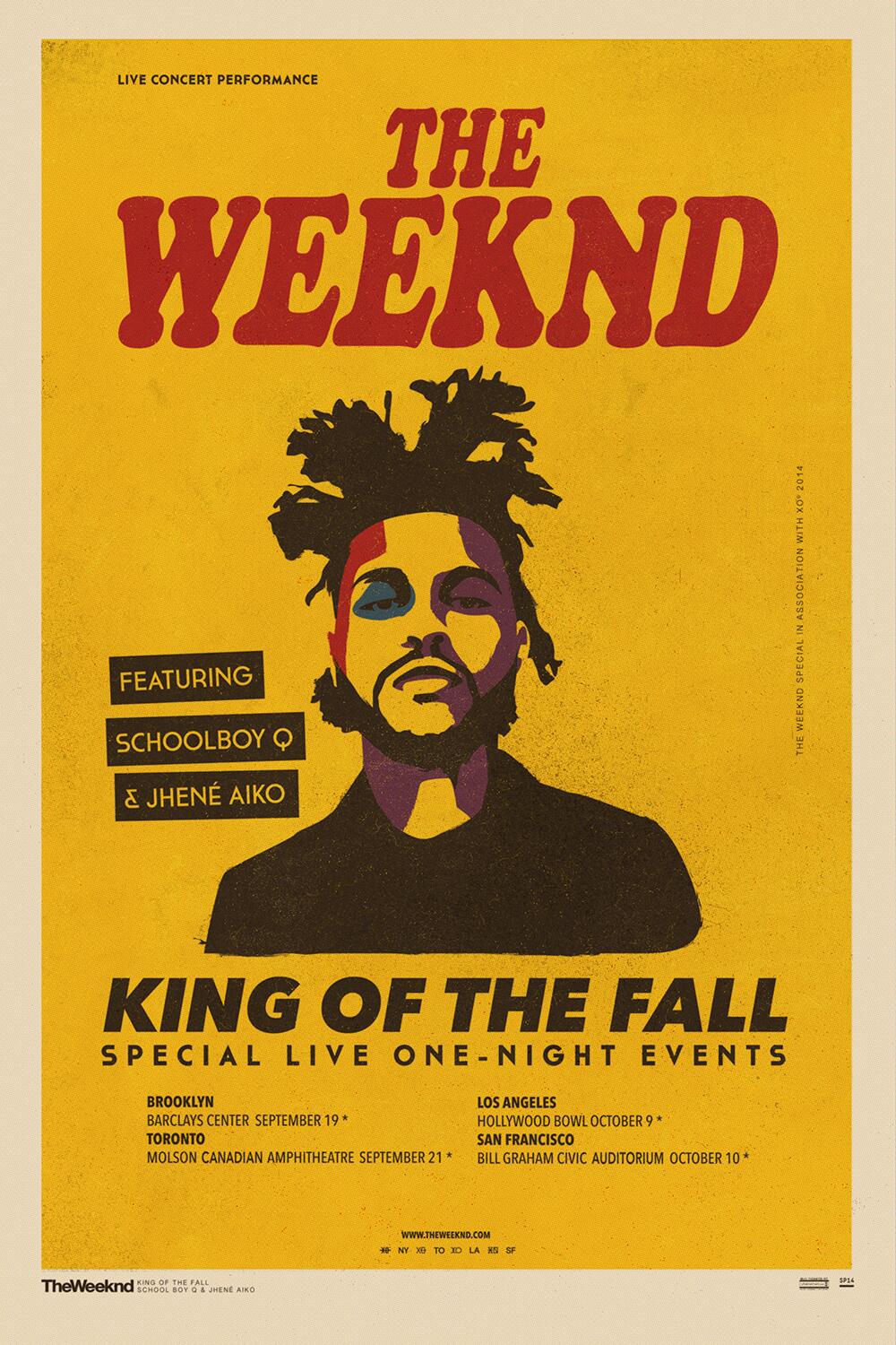 the weeknd king of the fall tour