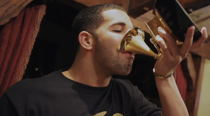 drake grammy trophy