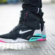 Nike Air Command Force Blk Gry Jade Pink spurs kixandthecity