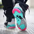 Nike Air Command Force Blk Gry Jade Pink spurs kixandthecity