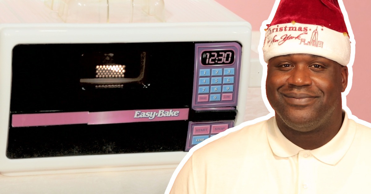 Shaq, Christmas, New, Easy Bake, Funny