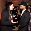 marina abramovic and usher attend grey goose supported art of elysium th annual heaven gala