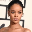 Rihanna  Grammy Awards hair makeup