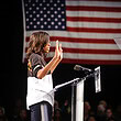 Her Source | First Lady Michelle Obama and Ciara speak at College Signing Day with Get Schooled