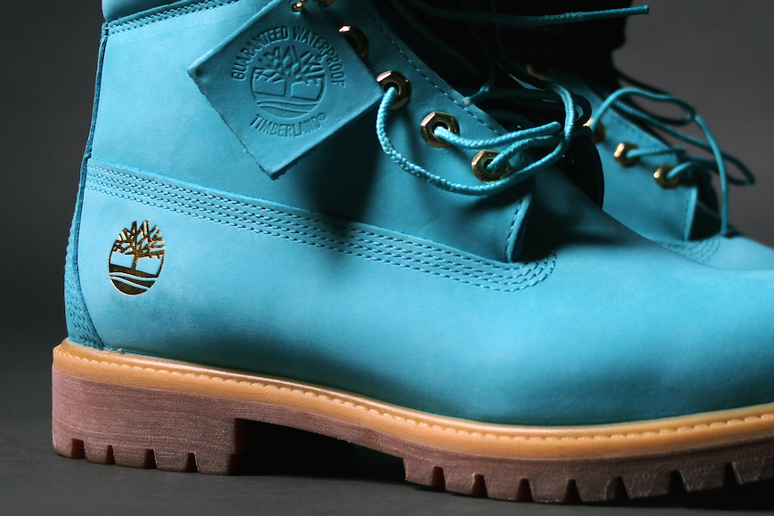 baby blue timbs