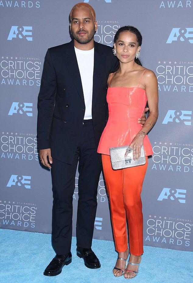 Bright Zoe was dressed in a bright streamlined look The Mad Max  m