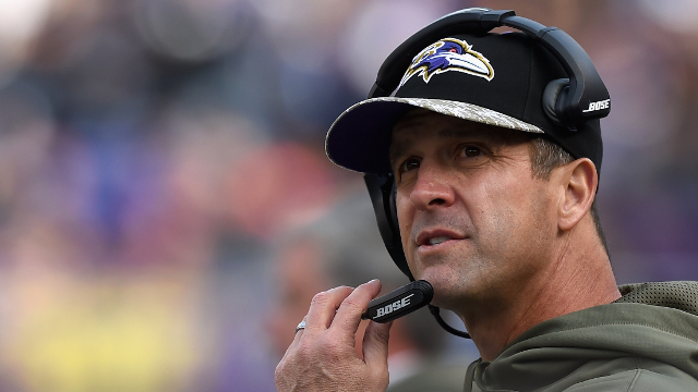 John Harbaugh Baltimore Ravens Head Coach