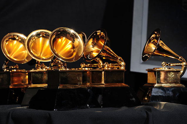 grammy award trophy billboard