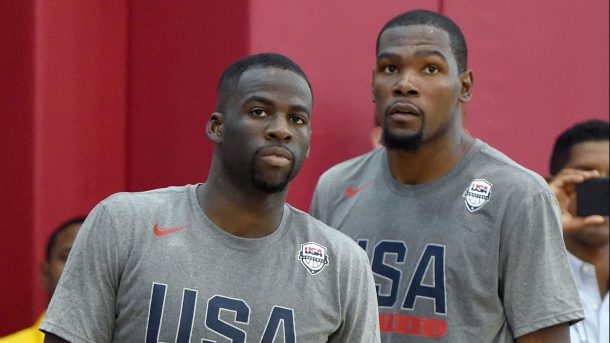 Kevin Durant and Draymond Green Were Booed At Game Vs. China in Staple Center