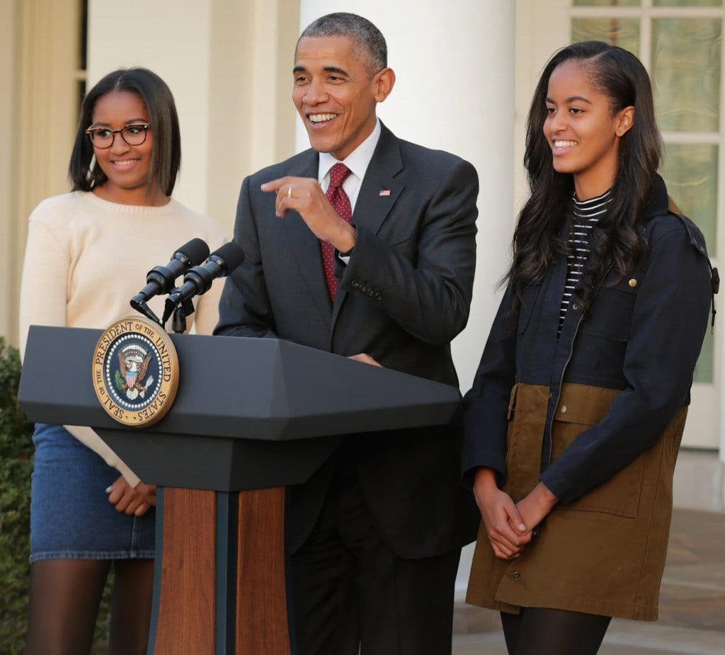 Sasha Malia Obama Wearing American Apparel