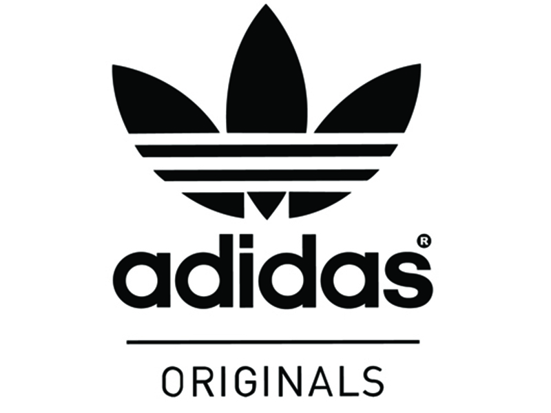 adidas logo origin