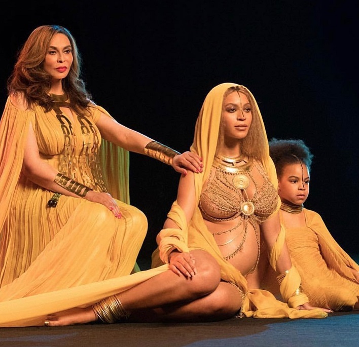 Tina Knowles Bey Blue Ivy