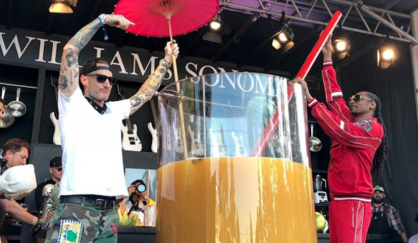 Snoop Dogg Sets Gin and Juice Guinness World Record