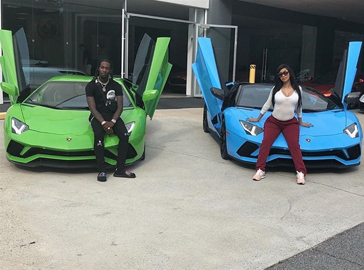 Cardi B Shows Purchase of New Lambo on Her Bank Account to ...