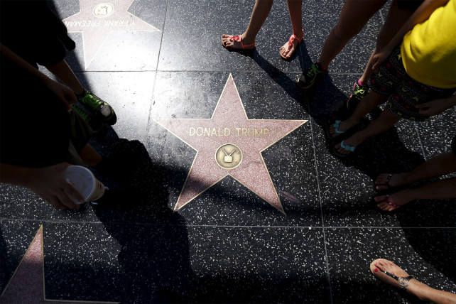 Donald Trump's Star Voted to be Removed From Hollywood Walk of Fame