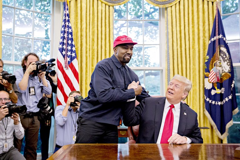 Kanye West Meets Trump WH