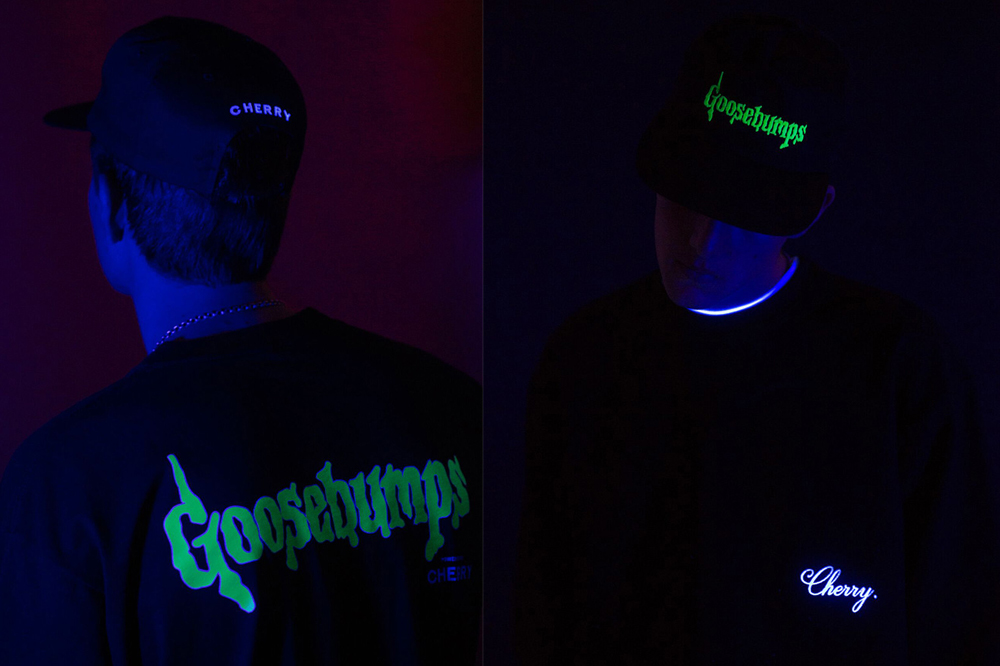 cherry los angeles goosebumps capsule collection