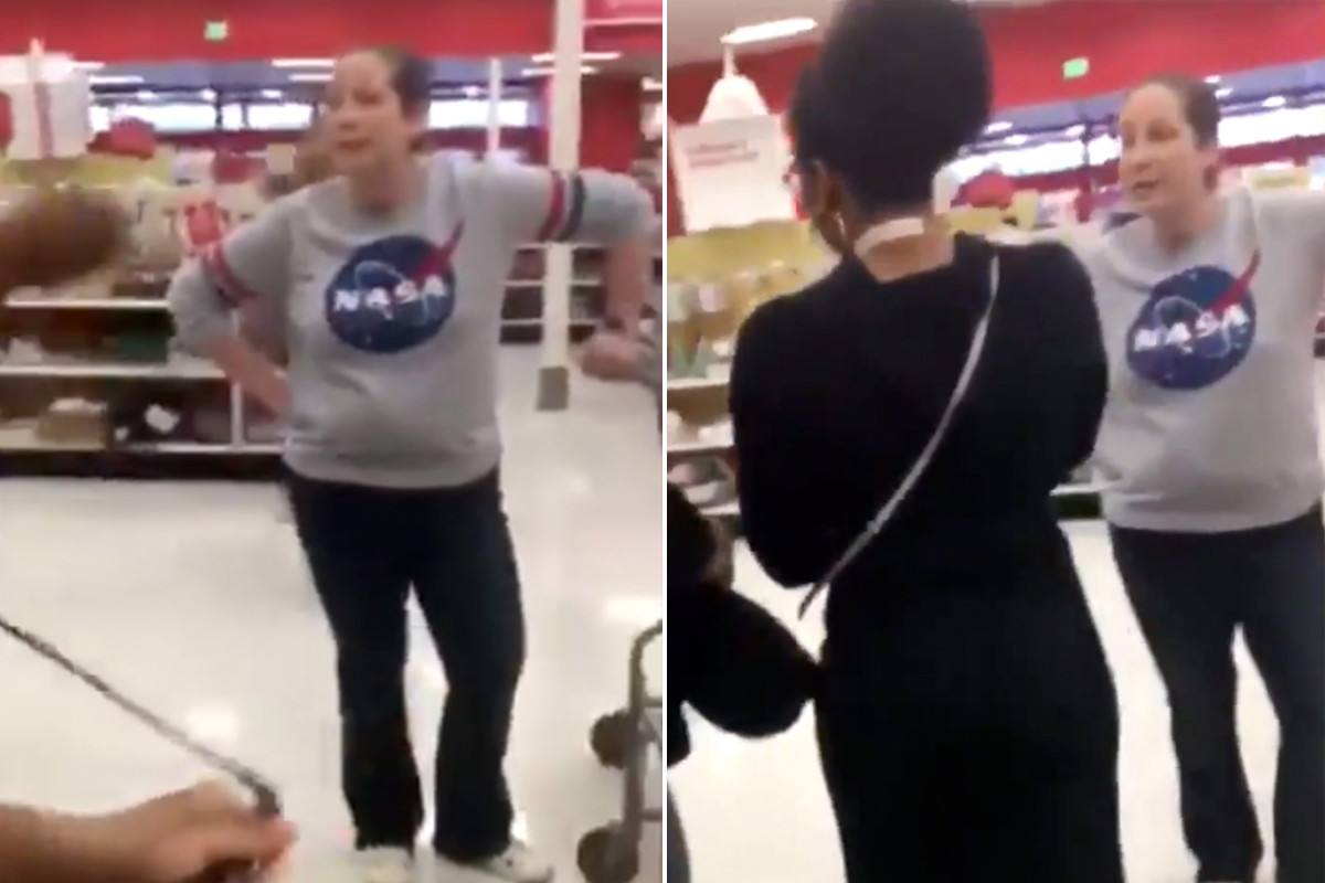 Target Teresa Caught Harassing Black Customers For Allegedlytalking About Sex
