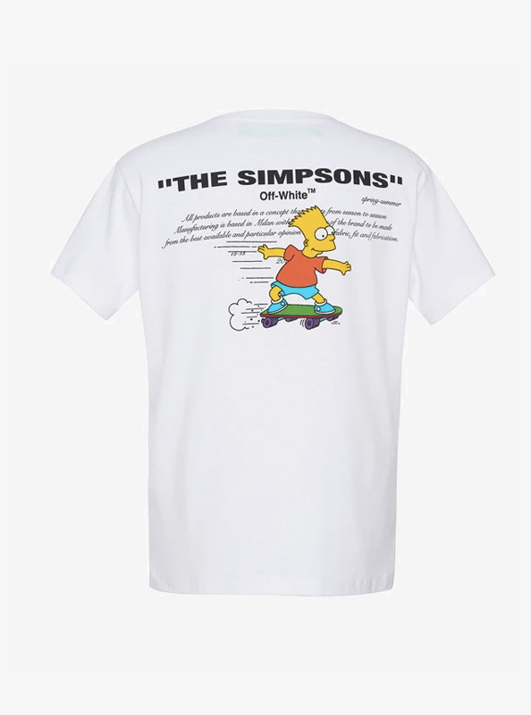 OFF-WHITE™ Adds Even More Bart Simpson Swag To Its SS19 Offering - The ...