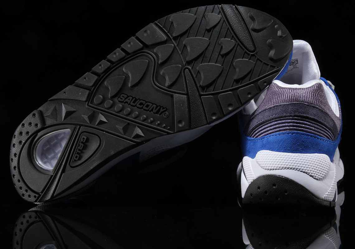 Saucony Gives the Grid 9000 a Clean Royal Blue Treatment - The Source