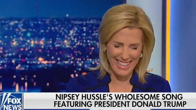 FOX News Host Laura Ingraham Dragged for Mocking Nipsey Hussle