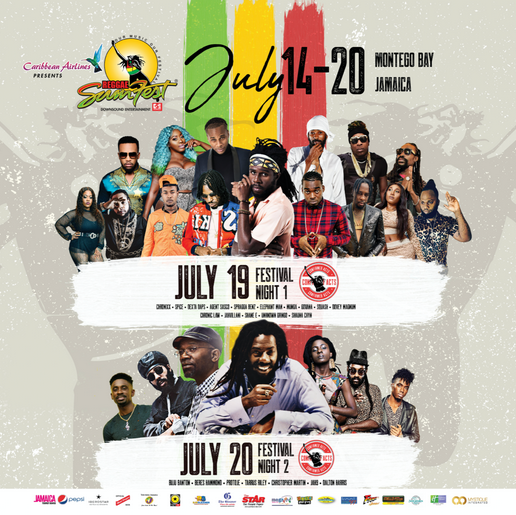 Beenie Man, Bounty Killer to Share Stage a 2019 Reggae Sumfest