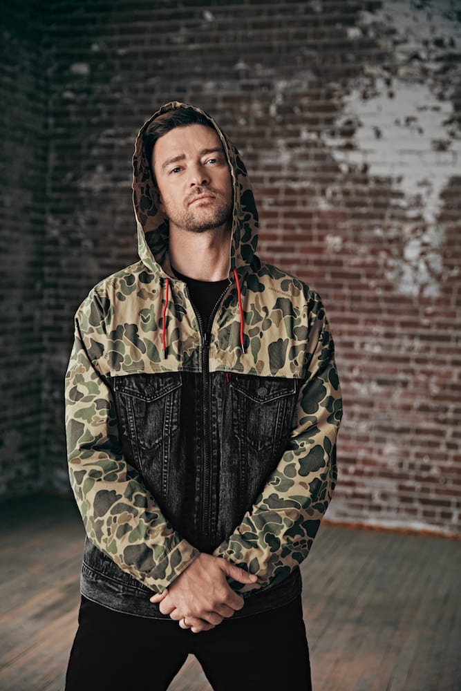 levis justin timberlake ss fresh leaves collection
