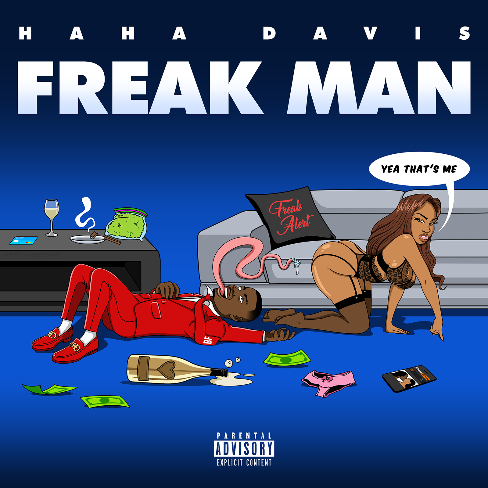Haha Davis Releases Rap Debut 'Freak Man'
