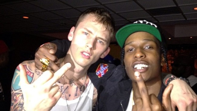 Machine Gun Kelly Vows to Cancel Swedish Fish Until A$AP Rocky is Free