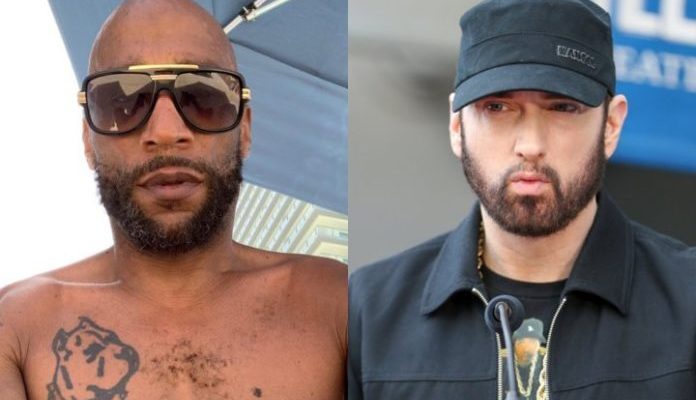 Lord Jamar does not have it after Eminem admits that