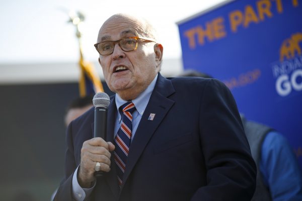 Rudy Giuliani Reportedly Hospitalized After Being Diagnosed With COVID-19