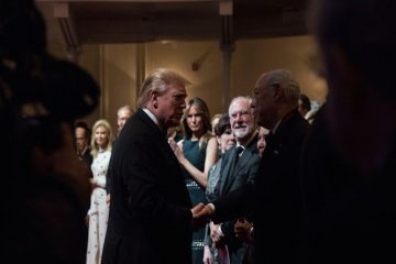 us president donald j trump attends fords theater society gala washington dc usa shutterstock editorial f