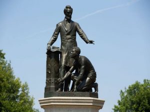 emancipation statue at lincoln park in washington dc usa shutterstock editorial 10687859b
