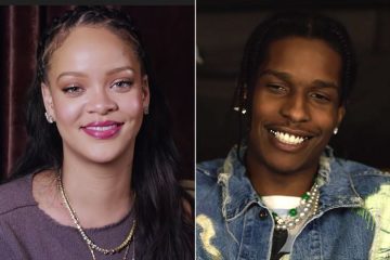 Rihanna Roasts AAP Rockys First Red Carpet Outfit in Virtual Interview