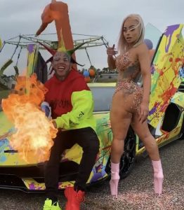 Blac Chyna Appears Practically Nude in Tekashi69's New Music Video