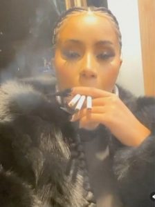 Tuesday Night's Election Results Led to Cardi B Smoking Three Cigarettes at Once