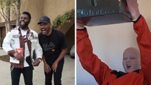 Will Smith and Jason Derulo Gift 14 Year Old Cancer Patient With a Playstation 5