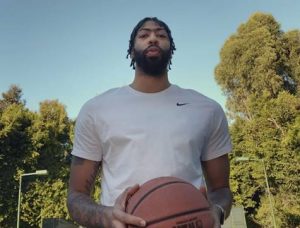 Anthony Davis Stars in NBA 'Only Here' Tip-Off Spot