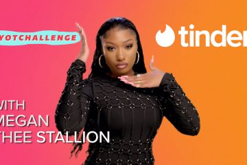 Megan Thee Stallion and Tinder Team for "Put Yourself Out There"