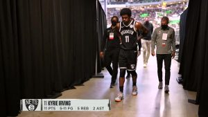 Kyrie Irving Injured During Bucks-Nets Game 4