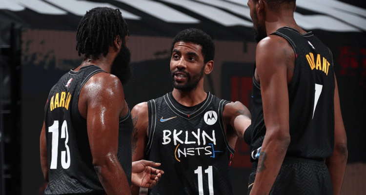 Official Brooklyn Nets Fanatics Branded 2021 NBA Playoffs Bound