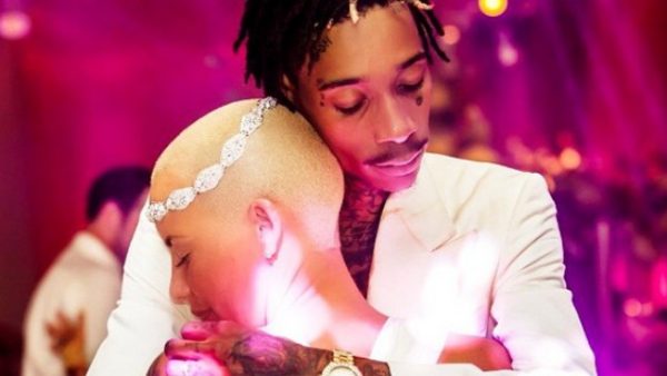 Amber Rose and Wiz Khalifa