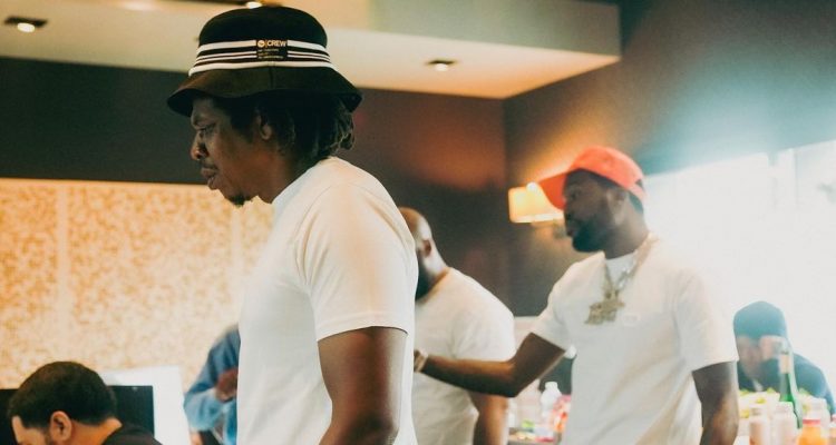Meek Mill and JAY-Z Link For a NYC Studio Session